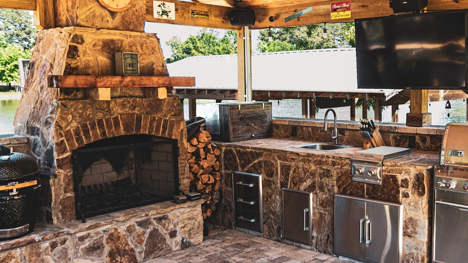 fireplace